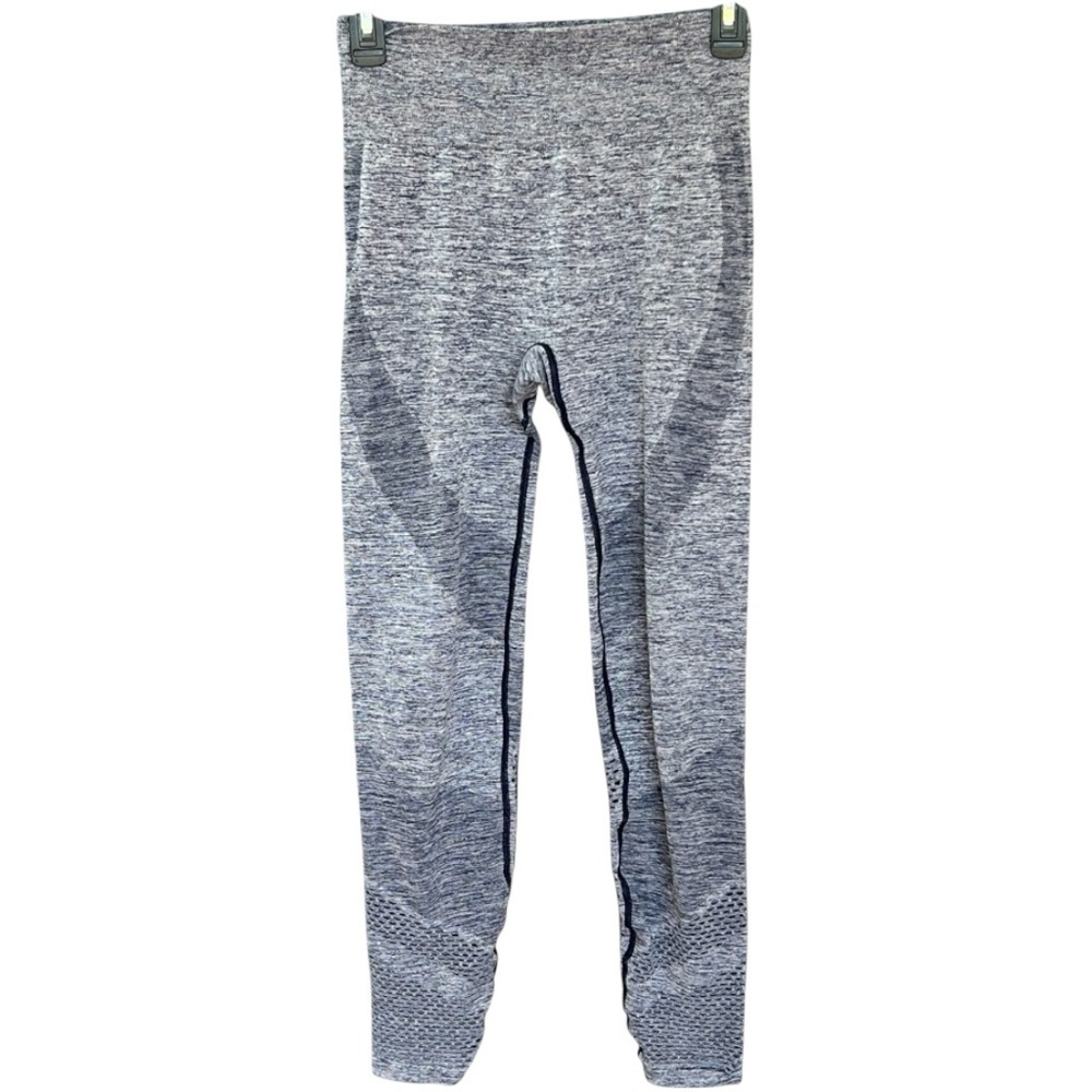 PINK Victoria Secret Seamless High-Waist Blue Mesh Leggings Women’s Size Small